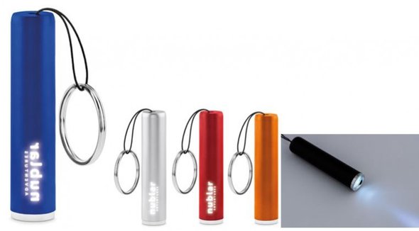 Svetilka led z osvetljenim graviranim znakom