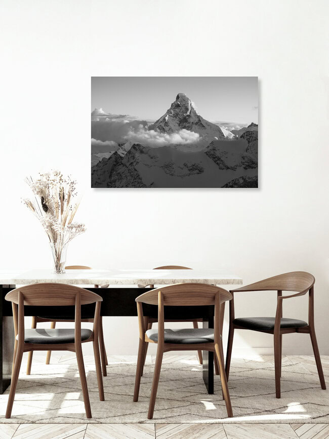 Matterhorn, Suiza: arte mural de Lina Jakobi en formato póster o impresión sobre vidrio acrílico