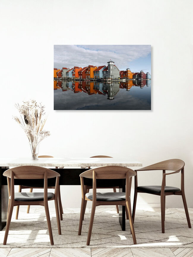 Marina Reitdiep Groningen, Alemania – Arte mural de Manuela Deigert en formato póster o impresión sobre vidrio acrílico