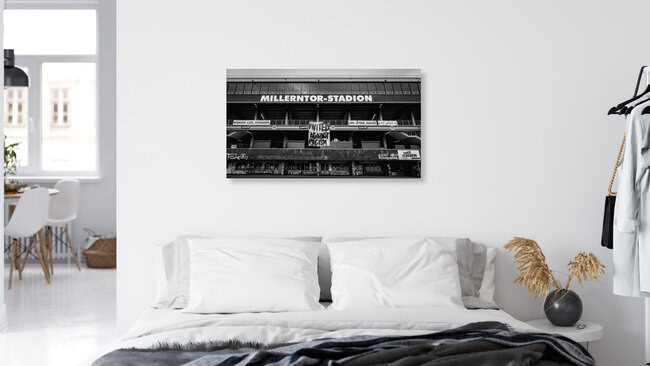 Nunca caminarás solo, Alemania – arte mural de Dennis Wehrmann como póster o impresión en vidrio acrílico
