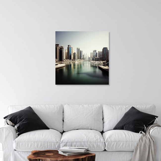 Dubai Marina, Emiratos Árabes Unidos: arte mural de Ronny Ritschel en formato póster o impresión sobre vidrio acrílico.