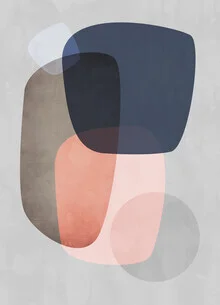 «Graphic 189C»: Arte mural de Mareike Böhmer en formato póster o impresión sobre vidrio acrílico.