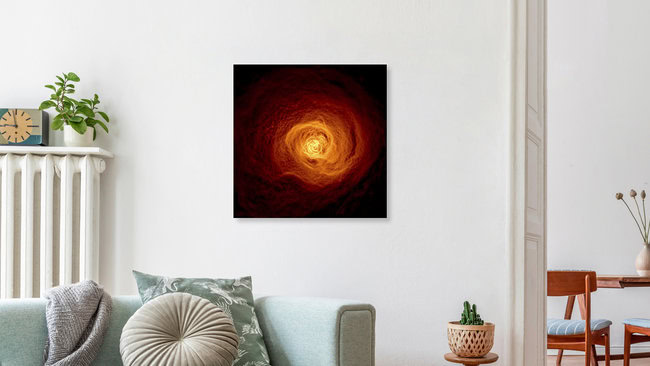 Amas de galaxies de Persée, Allemagne – Art mural de Nasa Visions, affiche ou impression sur verre acrylique