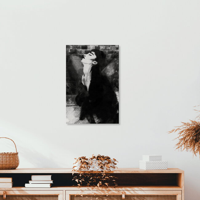 Jeune ange, France – œuvre d'art de Sophie Etchart, affiche ou impression sur verre acrylique