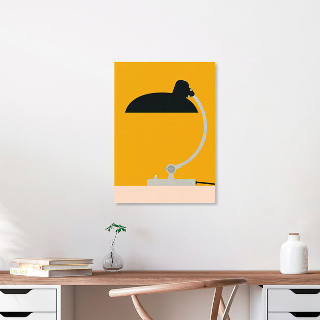 Lampe de table Bauhaus Kaiser Idell 6631 – Décoration murale de Rosi Feist, affiche ou impression sur verre acrylique