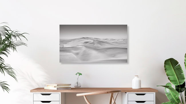 L'Âme du désert – Désert du Namib 5, Namibie – œuvre d'art murale de Dennis Wehrmann, affiche ou impression sur verre acrylique.