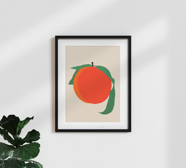 « Pêche » – Art mural de Rosi Feist, affiche ou impression sur verre acrylique