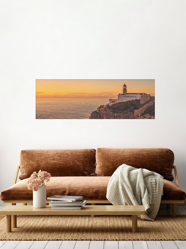 Cabo Sao Vicente Portugal, Portugal – art mural d'Achim Thomae sous forme d'affiche ou d'impression sur verre acrylique