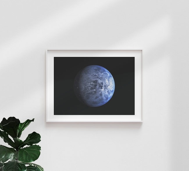 HD 189733b, Allemagne – Art mural de Nasa Visions, affiche ou impression sur verre acrylique