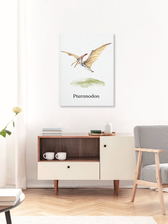 'Pteranodon' – Arte di Gal Pittel come poster o stampa su vetro acrilico