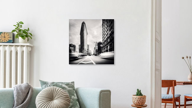 Fuller Building - New York, Stati Uniti – opera d'arte di Ronny Ritschel come poster o stampa su vetro acrilico