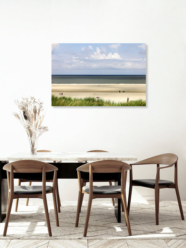 Vita da spiaggia, Germania – arte di Manuela Deigert come poster o stampa su vetro acrilico