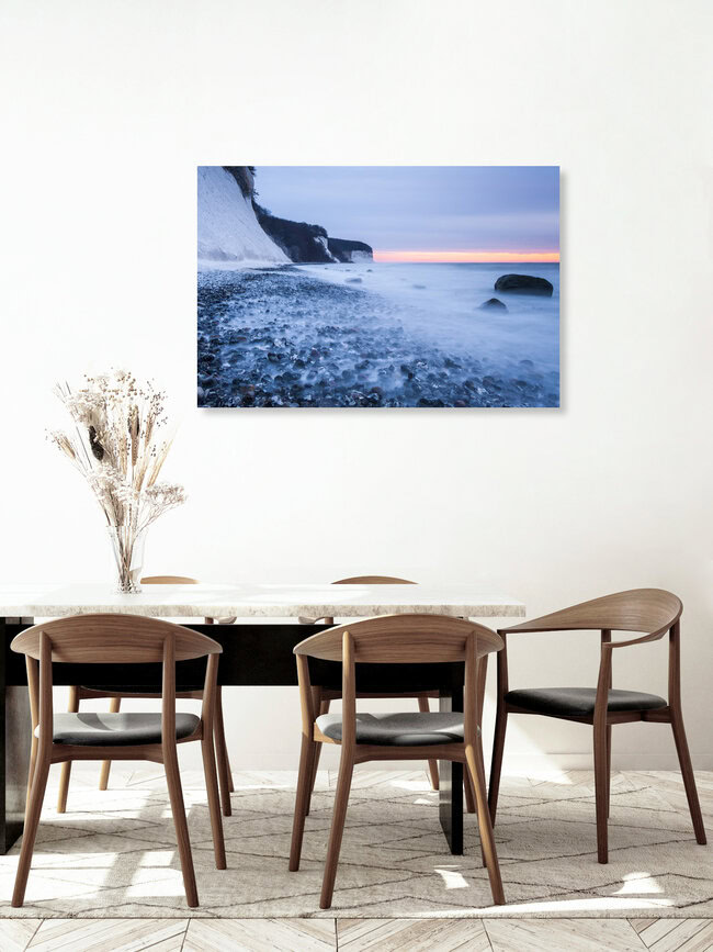 Chalk Coast, Germania – opera d'arte di Florian Nessler come poster o stampa su vetro acrilico