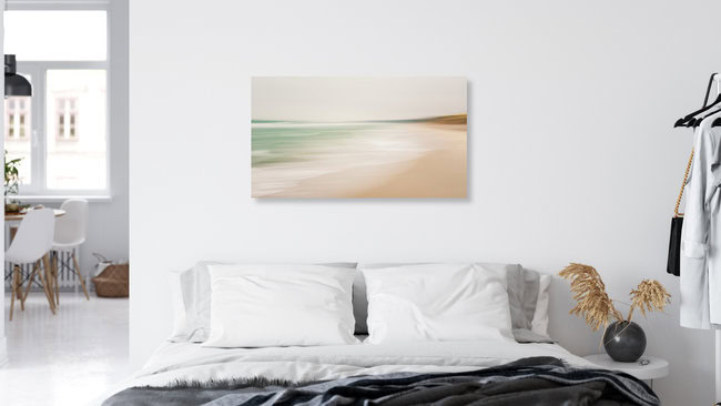 spiaggia da sogno, Germania – arte di Holger Nimtz come poster o stampa su vetro acrilico
