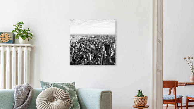 New York, alweer? #2, Verenigde Staten – wanddecoratie van Norbert Gräf als poster of acrylglasprint