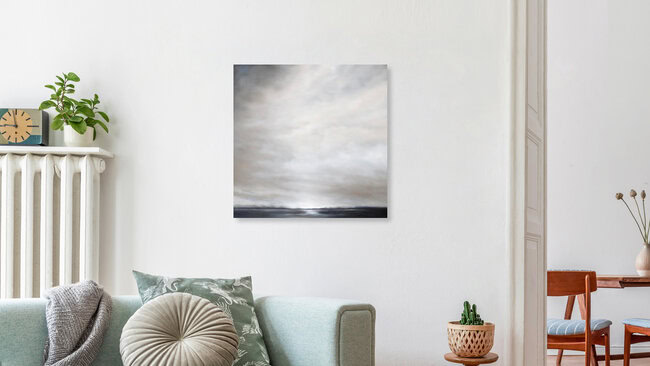 Agreeable Gray, Verenigde Staten – wandkunst van Kelly Money als poster of acrylglasprint