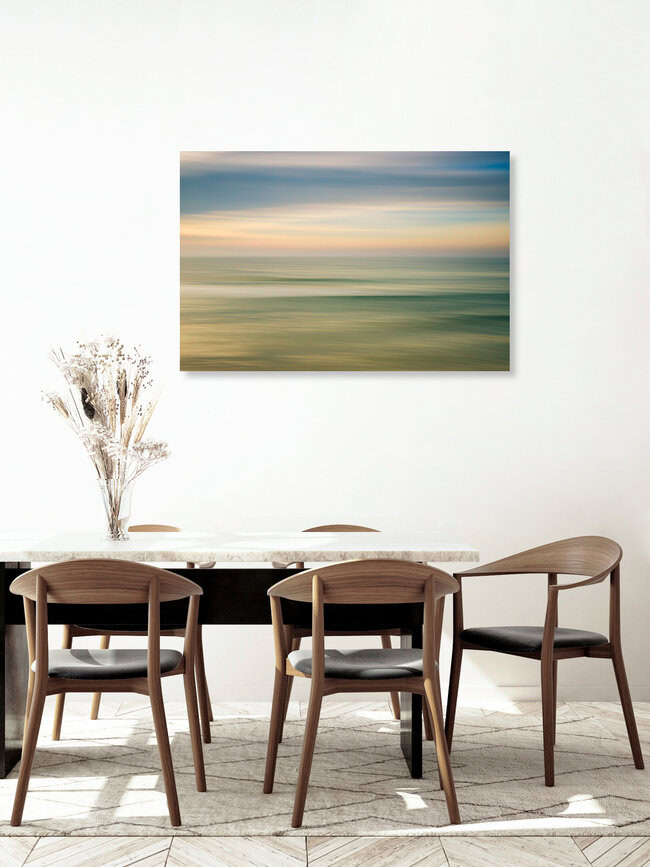 Zonsondergangstemming, Duitsland – wandkunst van Holger Nimtz als poster of acrylglasprint