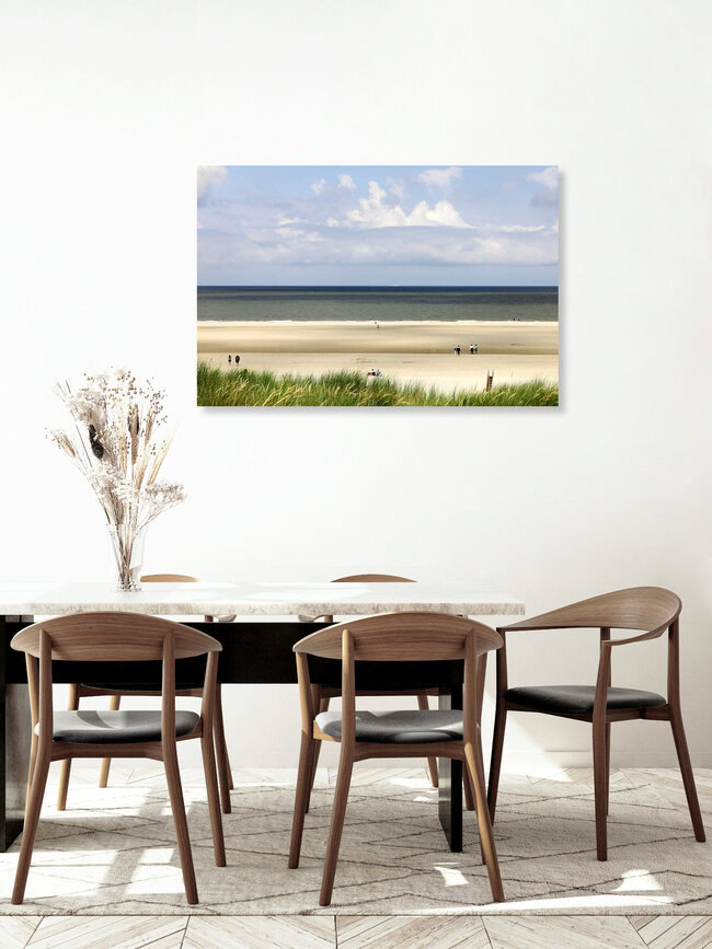 Strandleven, Duitsland – wandkunst van Manuela Deigert als poster of acrylglasprint