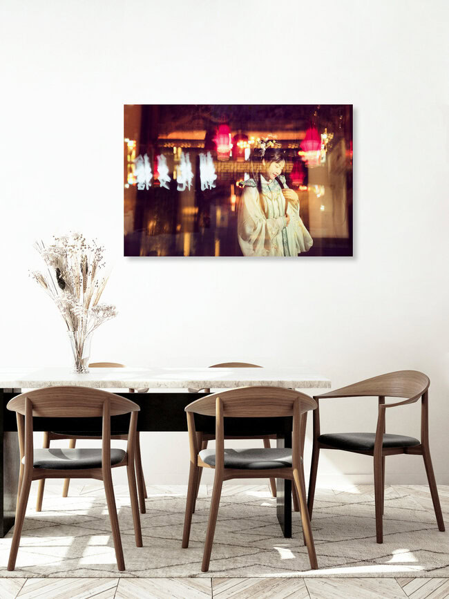 Charme van China, China – wandkunst van Victoria Knobloch als poster of acrylglasprint