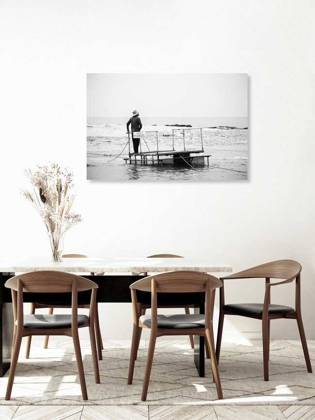 Veerdienst, Thailand – wandkunst van Jochen Fischer als poster of acrylglasprint