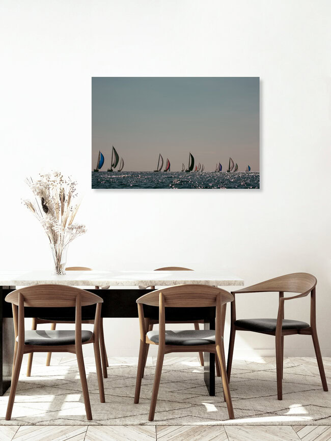 Spinnaker, Frankrijk – wandkunst van Anke Dörschlen als poster of acrylglasprint
