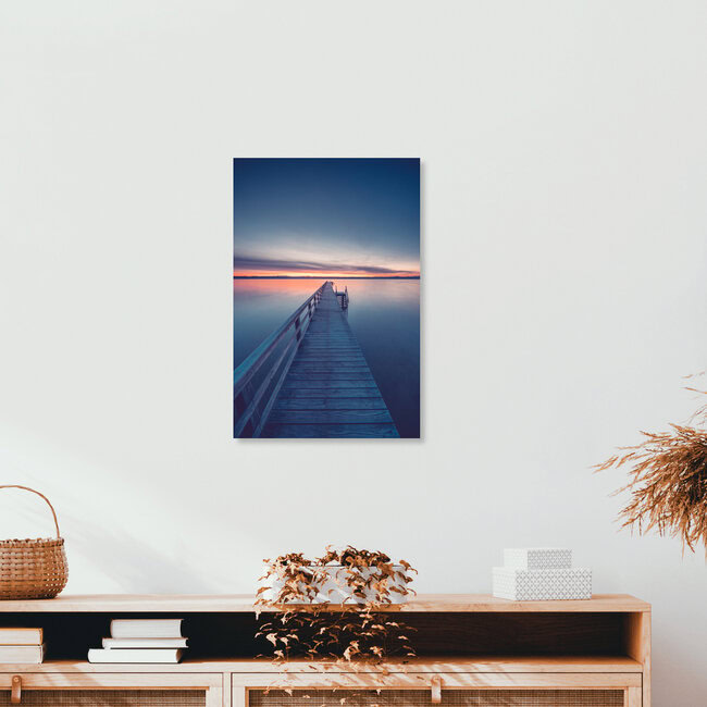 Steiger voor zonsopgang, Duitsland – wandkunst van Franz Sussbauer als poster of acrylglasprint