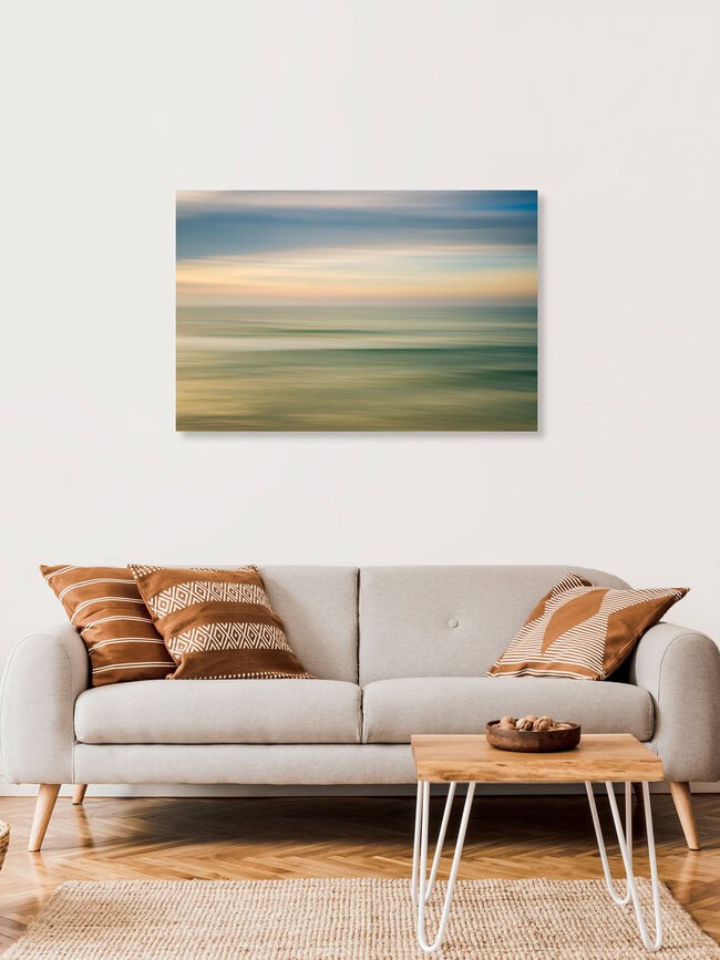 Zonsondergangstemming, Duitsland – wandkunst van Holger Nimtz als poster of acrylglasprint