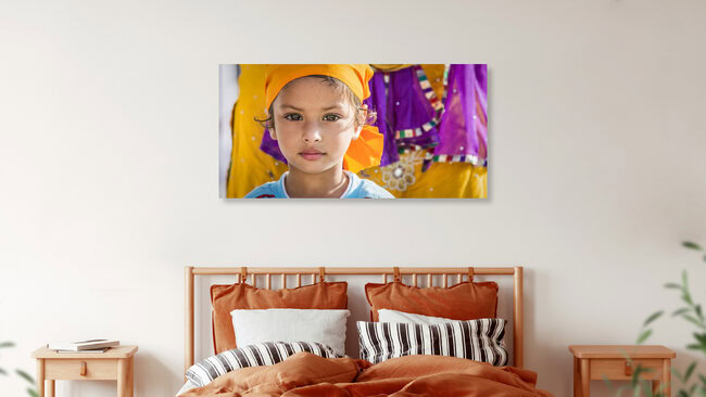 BEAUTIFUL SOUL, India – wandkunst van Andreas Adams als poster of acrylglasprint