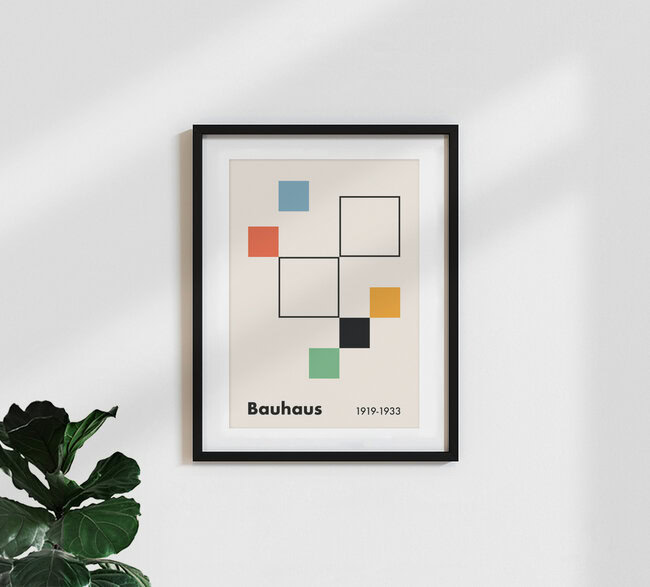 'Bauhaus 1923' – Wandkunst uit de Bauhaus-collectie als poster of acrylglasprint