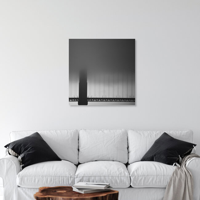 Halb und Halb, Verenigde Staten – wandkunst van Alexander Kraft als poster of acrylglasprint