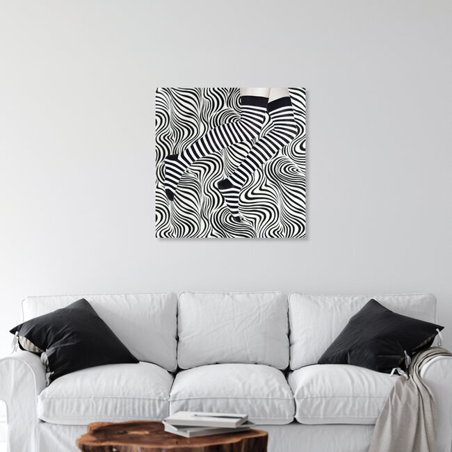 Psychedelische stemming, Duitsland – wandkunst van Manuela Deigert als poster of acrylglasprint