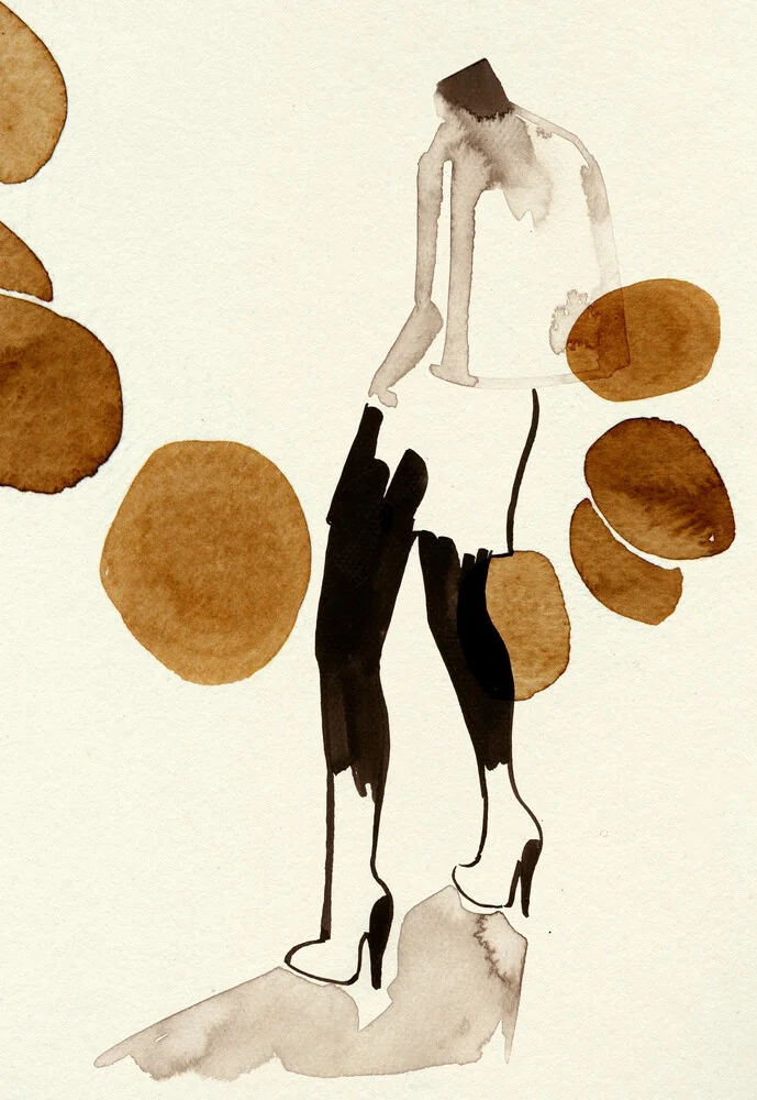 Silhouet - Fineart-fotografie door Ekaterina Koroleva
