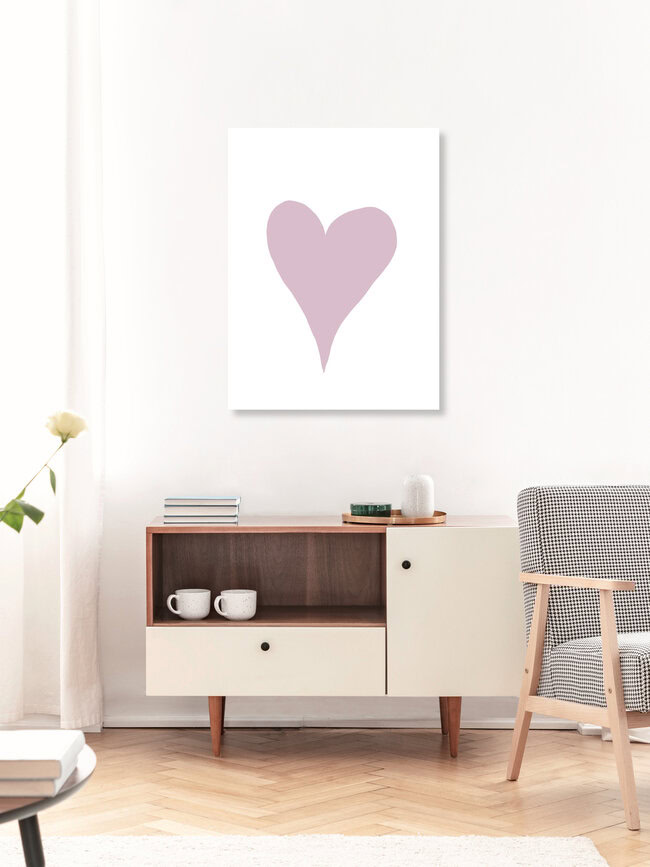 Wandbild 'kinderzimmer Herz' – Kunst von Christina Wolff als Poster oder Acrylglasbild
