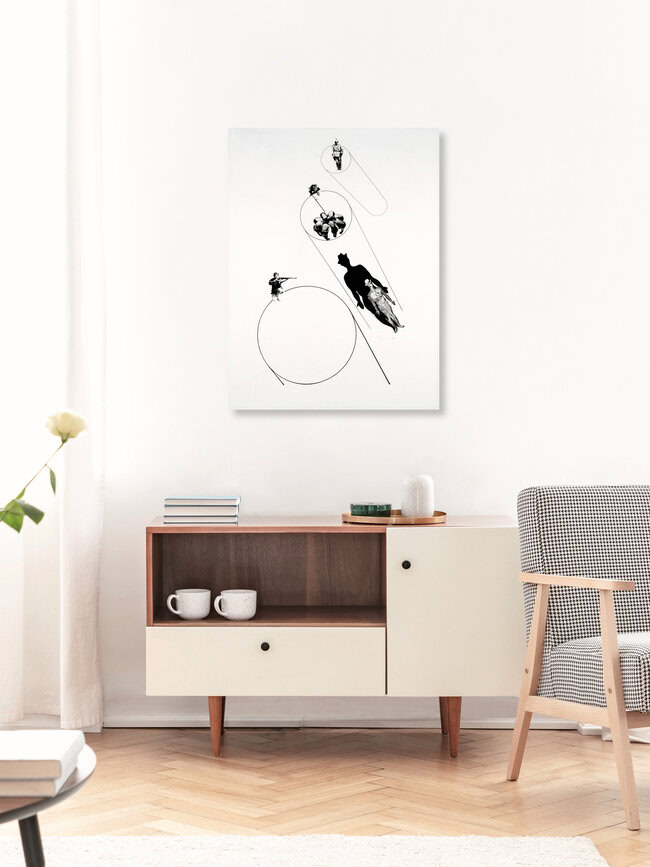 'László Moholy-Nagy: Target Practice (In the Name of the Law)' – Wall Art by Art Classics as Poster or Acrylic Glass Print