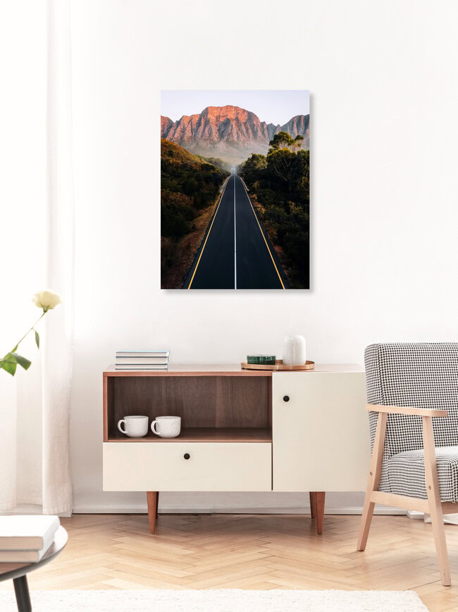 Road to the mountains, South Africa – wall art by André Alexander as Poster or Acrylic Glass Print