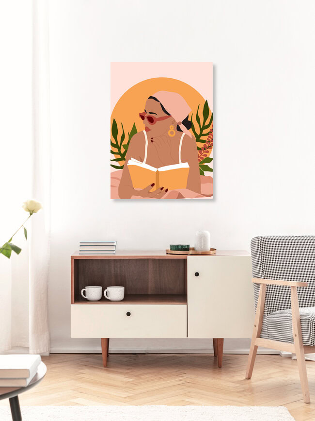 'Bohemian Summer' – Wall Art by Uma Gokhale as Poster or Acrylic Glass Print