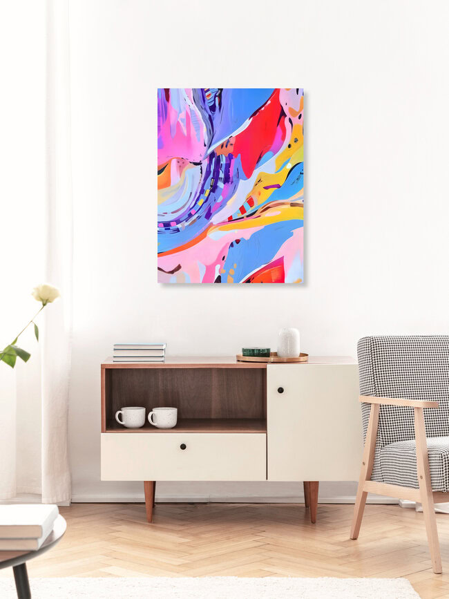 Feelings Gone Wild, Indien – Fotokunst von Uma Gokhale als Poster oder Acrylglasbild