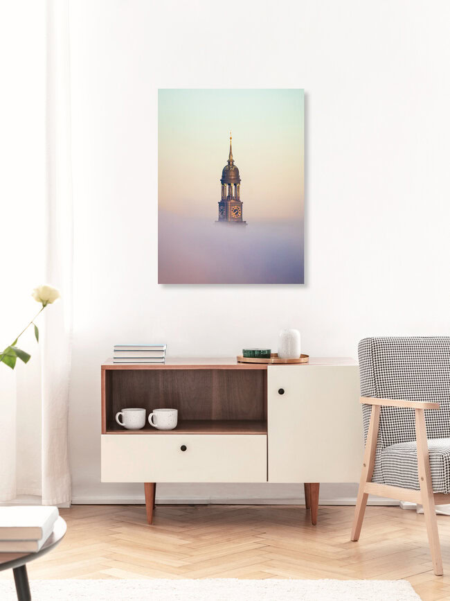 Michel Hamburg, Deutschland – Fotokunst von Nils Steiner als Poster oder Acrylglasbild