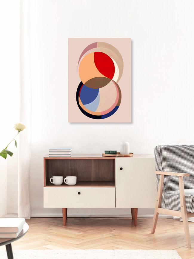Wandbild 'Balance Of Sorts' – Kunst von Uma Gokhale als Poster oder Acrylglasbild