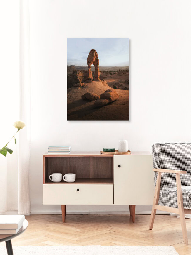 Delicate Arch, Utah, Vereinigte Staaten – Fotokunst von Reiner Hofer als Poster oder Acrylglasbild