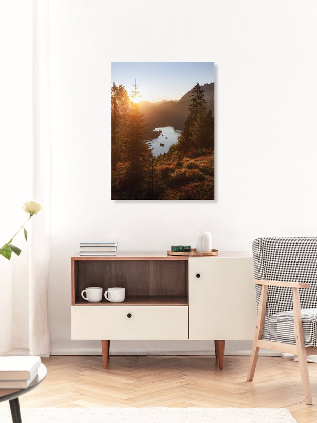 Eibsee, Deutschland, Deutschland – Fotokunst von Reiner Hofer als Poster oder Acrylglasbild