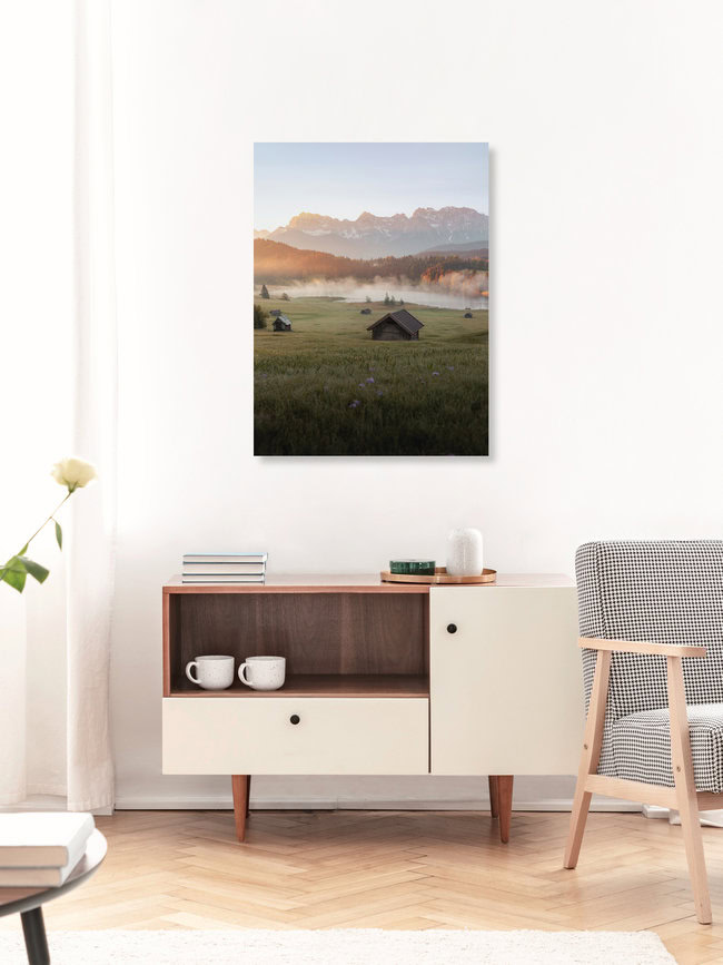 Geroldsee, Deutschland, Deutschland – Fotokunst von Reiner Hofer als Poster oder Acrylglasbild