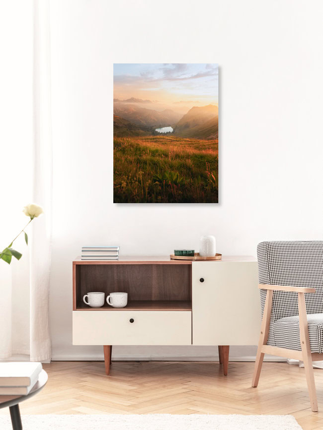 Seealpsee, Deutschland, Deutschland – Fotokunst von Reiner Hofer als Poster oder Acrylglasbild