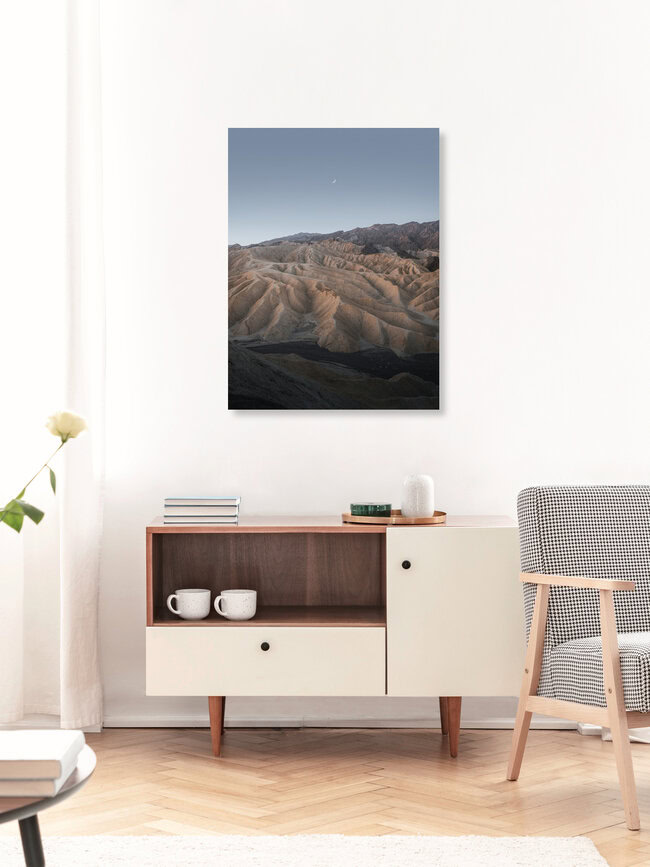 Zabriskie Point, Kalifornien, Vereinigte Staaten – Fotokunst von Reiner Hofer als Poster oder Acrylglasbild