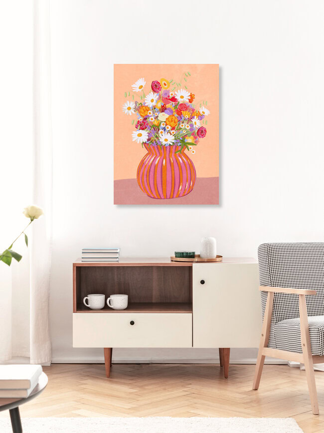 Wandbild 'Nur ein paar schöne Blumen' – Kunst von Raissa Oltmanns als Poster oder Acrylglasbild