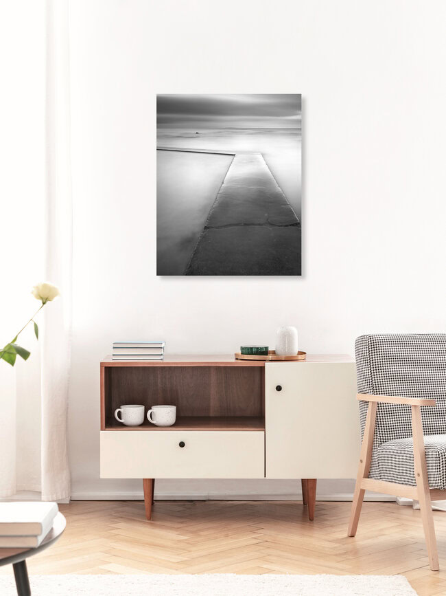 North Berwick Tidal Pool 3, Großbritannien – Fotokunst von Ronnie Baxter als Poster oder Acrylglasbild