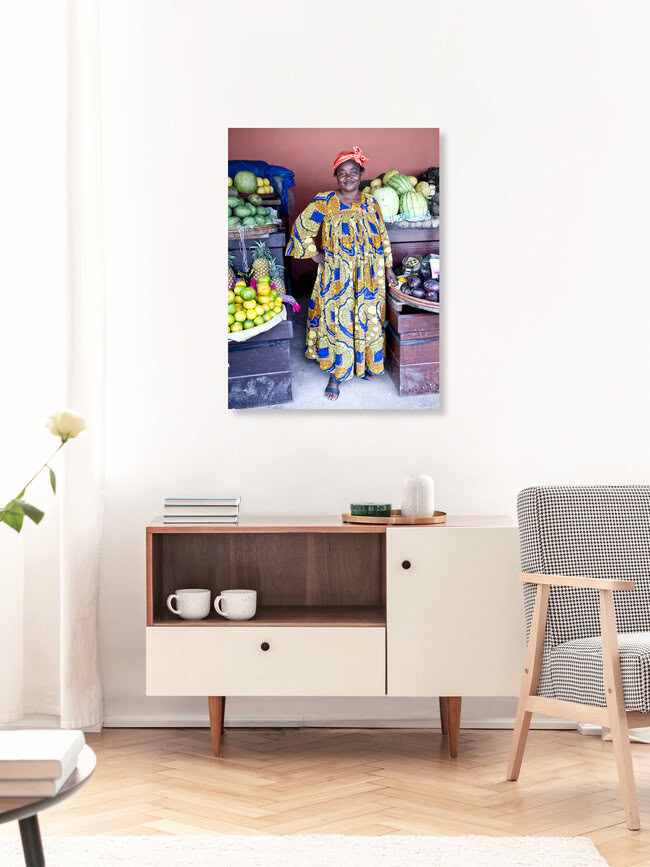 Anna, Yaoundé / Kamerun, Cameroon – wall art by Anna Kress as Poster or Acrylic Glass Print