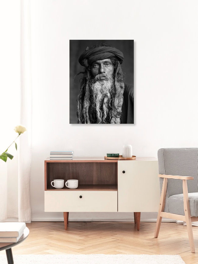 Baba, Nepal – wall art by Jan Møller Hansen as Poster or Acrylic Glass Print