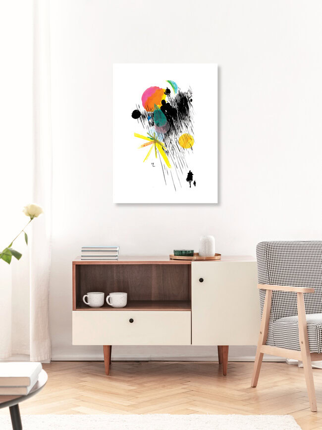 'The storm' – Wall Art by Alexandra Sternin as Poster or Acrylic Glass Print