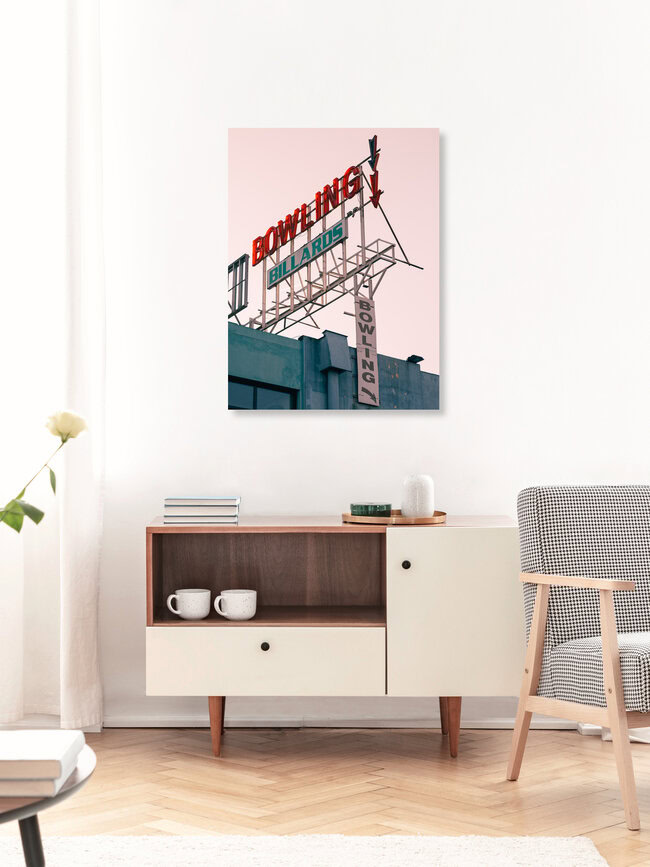 Bowling, Frankreich – Fotokunst von Stéphane Dupin als Poster oder Acrylglasbild